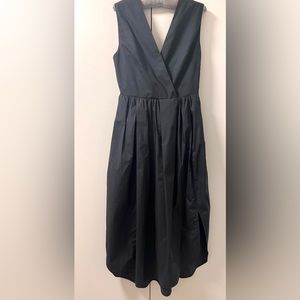 COS Cotton Size 8 Midi Dress with pockets - NWT